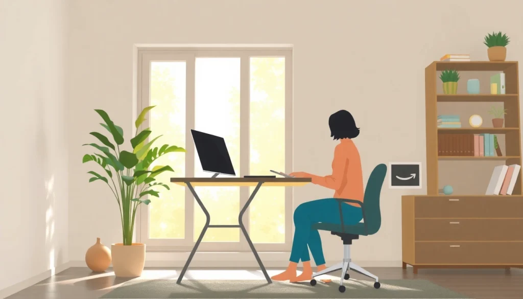 Descubre formas de obtener ingresos pasivos online mientras trabajas en un ambiente cómodo y moderno.