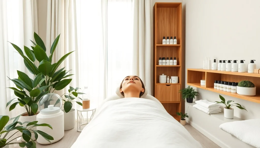 Experience the glowing skin transformation with a RejuvaGlow Facial in a tranquil spa setting.