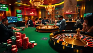 Experience the excitement of online gambling at https://32win.capital with vibrant casino tables and live action.