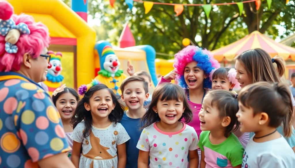 Celebrate with TC Special Entertainment 4U at fun family events with colorful entertainers and bounce houses.