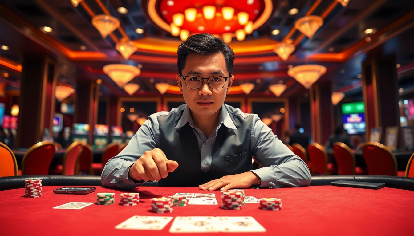 เล่นบาคาร่าในคาสิโนหรูที่เต็มไปด้วยสีสันและความตื่นเต้น
