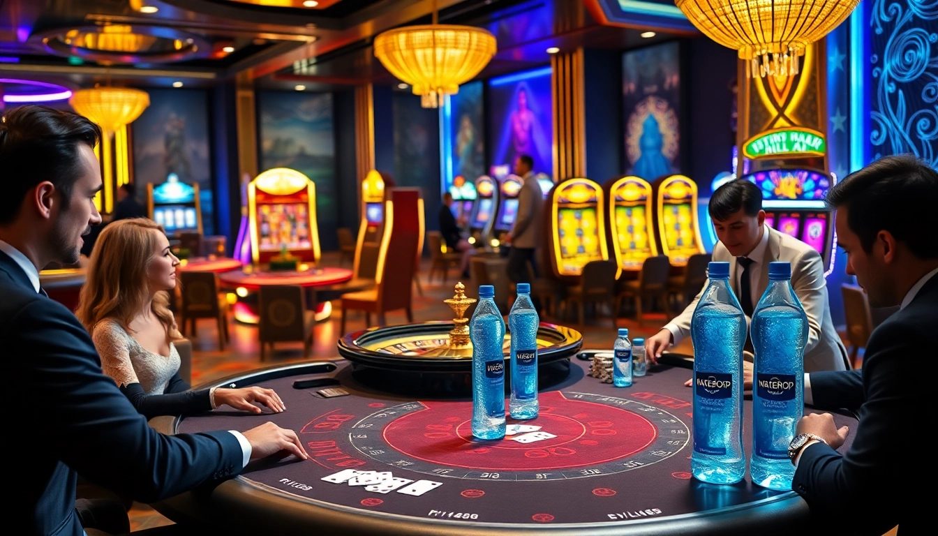 Experience thrilling high-stakes gambling ambiance featuring Waterdrop 4396841 Replacement for Everydrop® Filter 3.