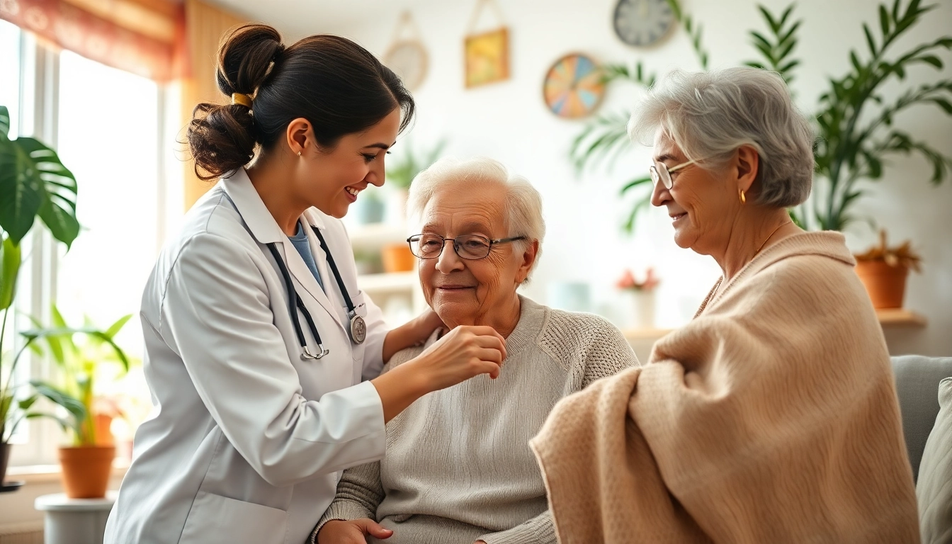 Engaged caregiver providing senior care in Austin, TX, demonstrating compassion and support.