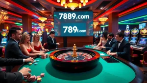 Experience the thrill of gambling at 789f.com with vibrant casino visuals and exciting gameplay.