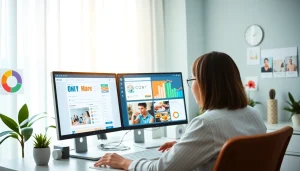 How to find niche OnlyFans creators through digital searches in an engaging workspace.