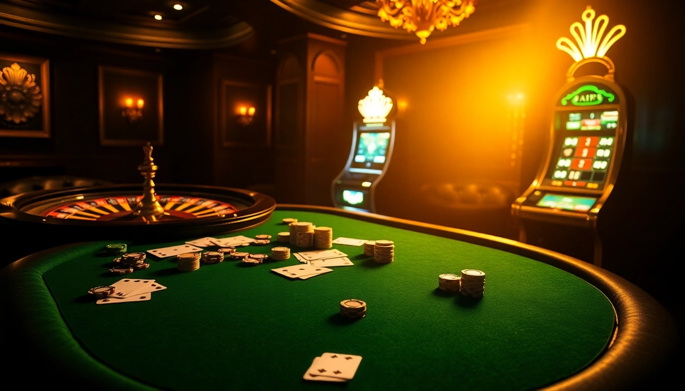 Experience the thrill of the hidden wiki dark web through luxurious casino visuals featuring poker chips and roulette wheels.