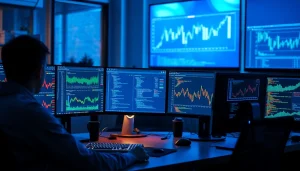 Web scrapping tools in a dynamic workspace with charts and code snippets.