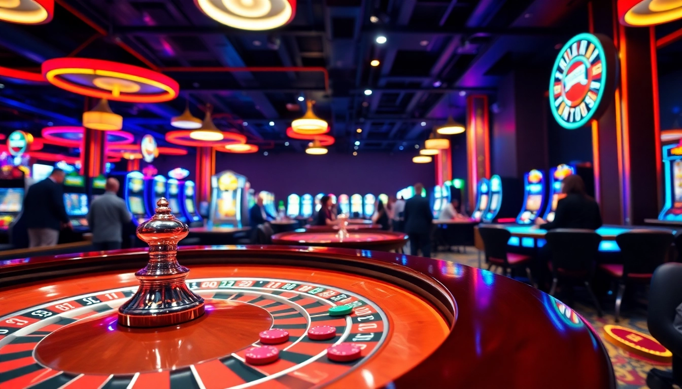 Explore vibrant gaming tables and players at the best csgo gambling sites casino setting.