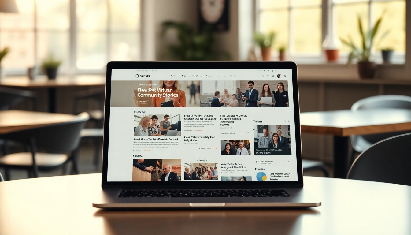 Engage with news articles on https://www.todayville.com in a cozy cafe setting.