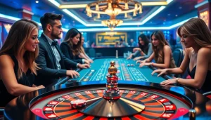 Experience thrilling gambling action at https://nova8886.com/ with vibrant casino tables and engaged players.