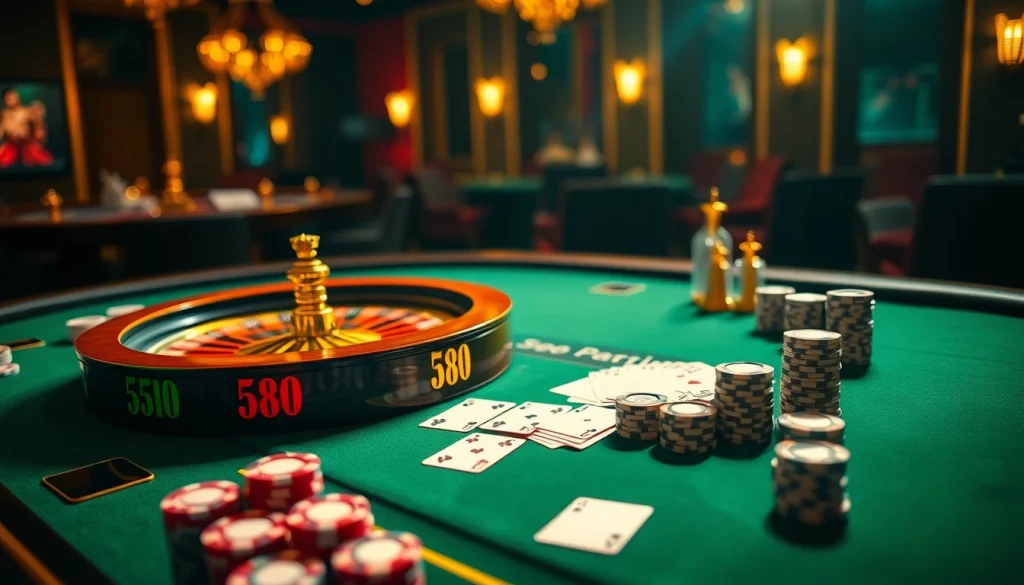 S88 casino app interface with vibrant gambling elements, showcasing excitement and professionalism.