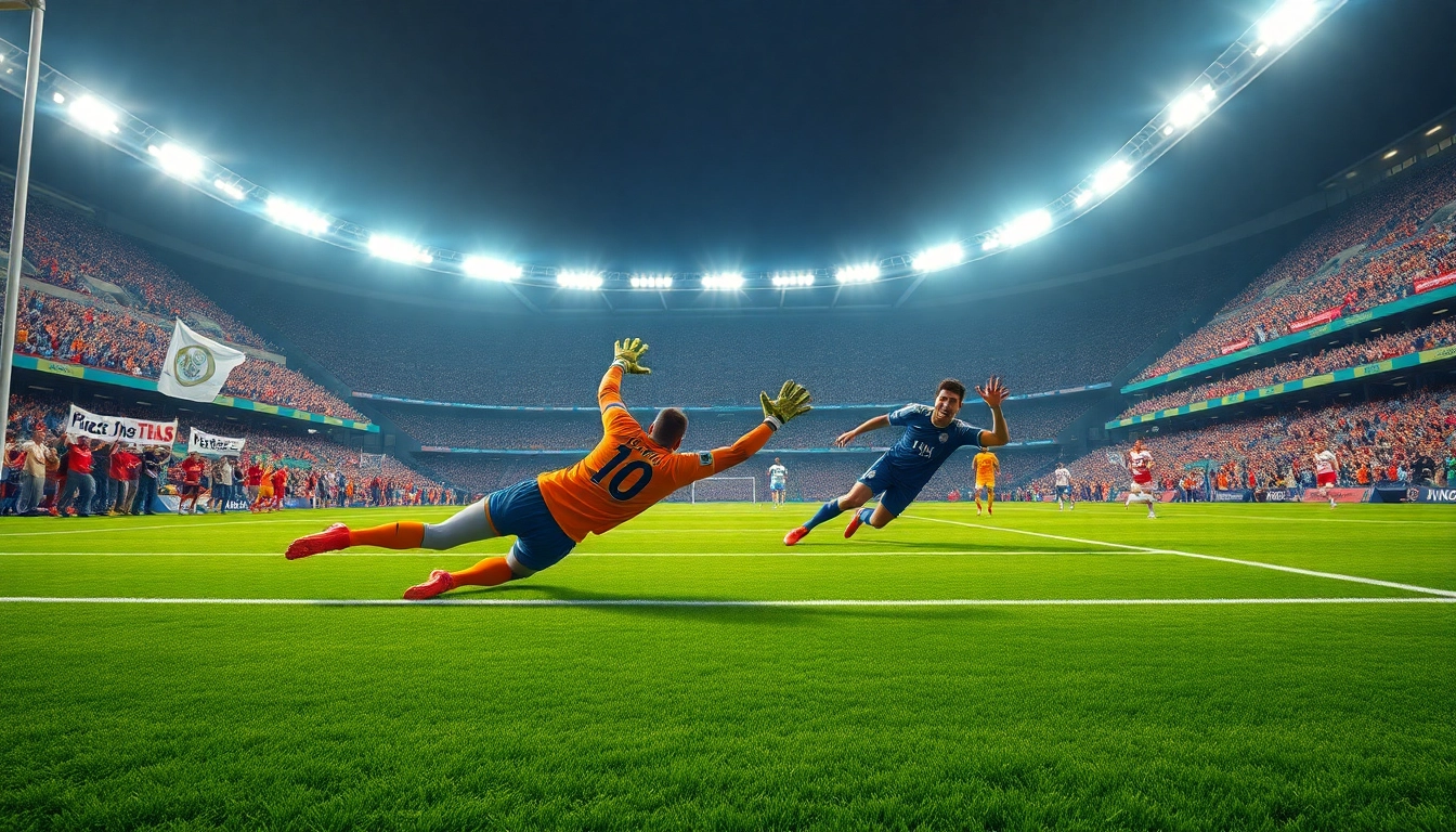 ฟุตบอลคืนนี้ ร่วมบรรยากาศการแข่งขันฟุตบอลที่เต็มไปด้วยความตื่นเต้นและแฟนคลับสนับสนุน