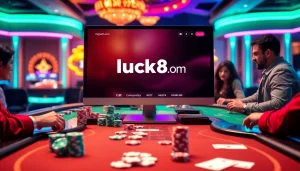 Trải nghiệm sự kịch tính của trò chơi trực tuyến với https://luck8.com, cùng những bàn casino sống động.