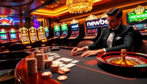 Experience the thrill of winning at new88bet with engaging casino games and vibrant scenes.