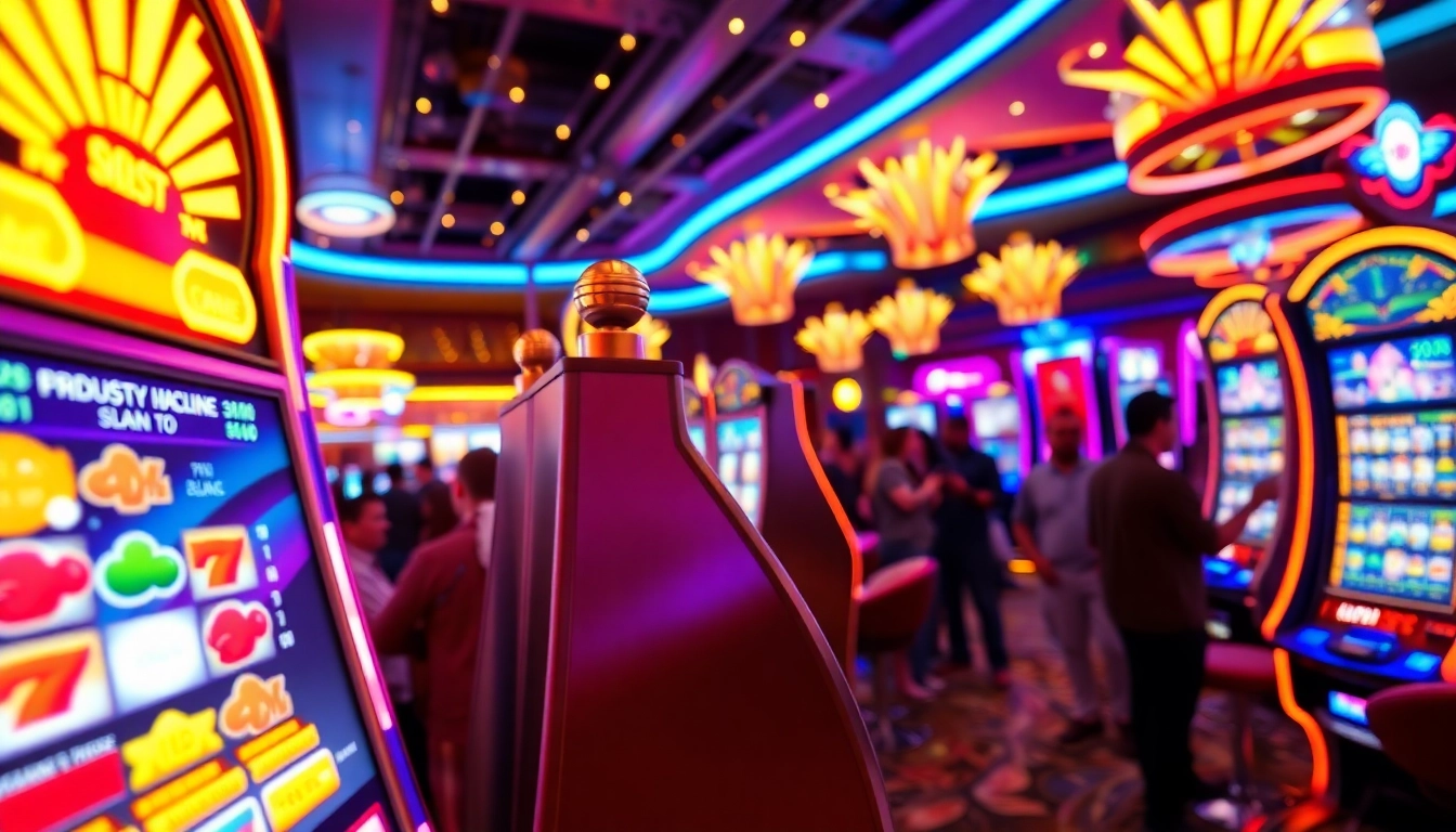 Menangkan slot depo 1k dengan mesin slot yang cerah di kasino yang semarak.