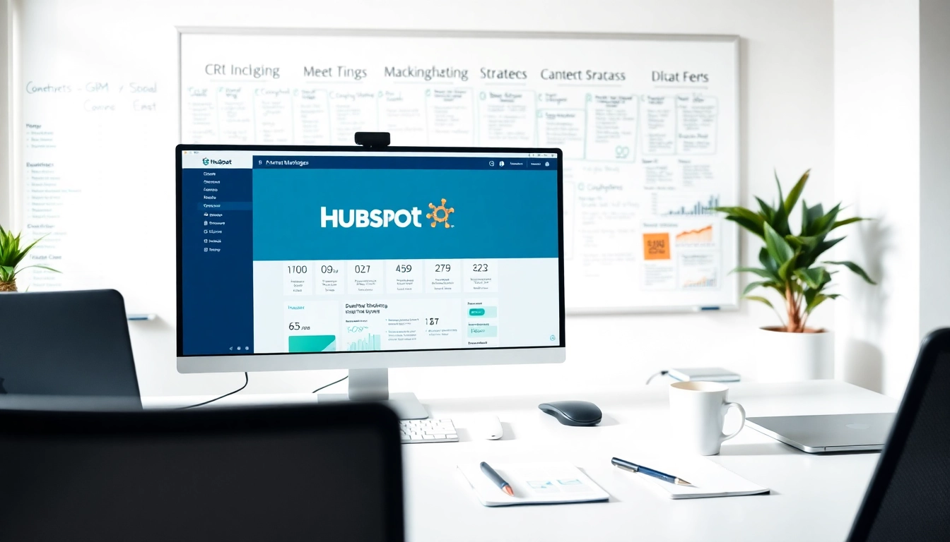 Visualizing hubspot crm free in a professional setting, demonstrating effective CRM management.
