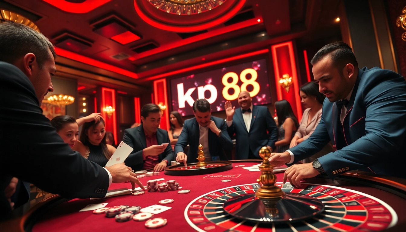 Experience the thrilling poker action at kp 88, where high-stakes excitement and luxury meet.