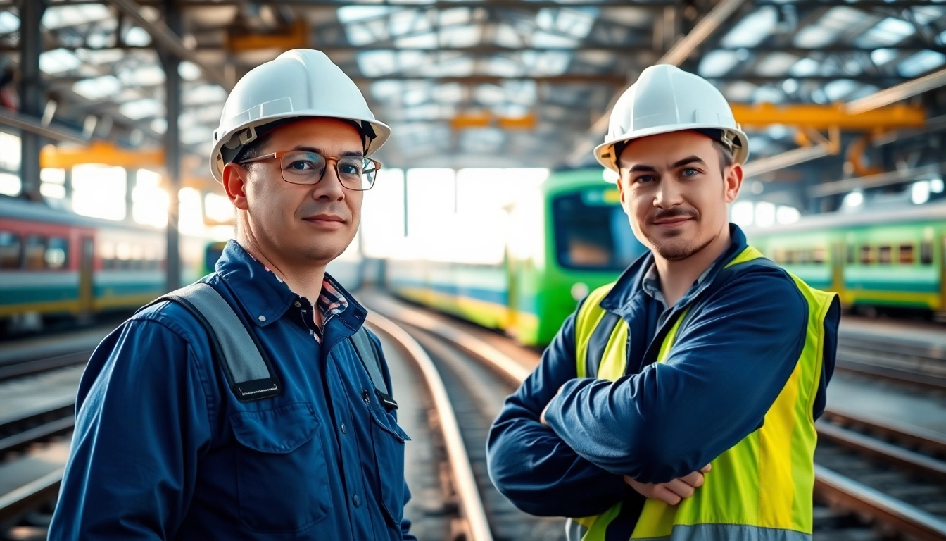 Exploring diverse rail jobs through a professional railway worker in action.