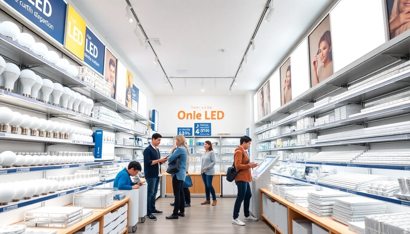 Ontdek de voordelen van ons online led shop voor verlichting