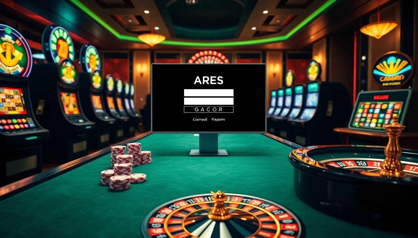 Login to ARESGACOR and enjoy thrilling online gaming experiences with lucrative rewards.