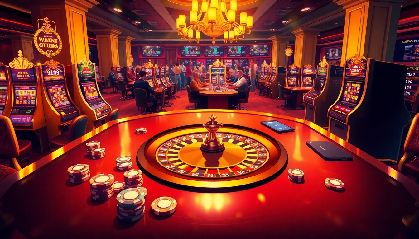 Engage in thrilling games at https://mm88.br.com/ with vibrant slot machines and a luxurious casino atmosphere.